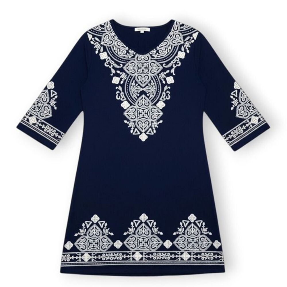 SMALL NAVY BOHO DRESS-NWT